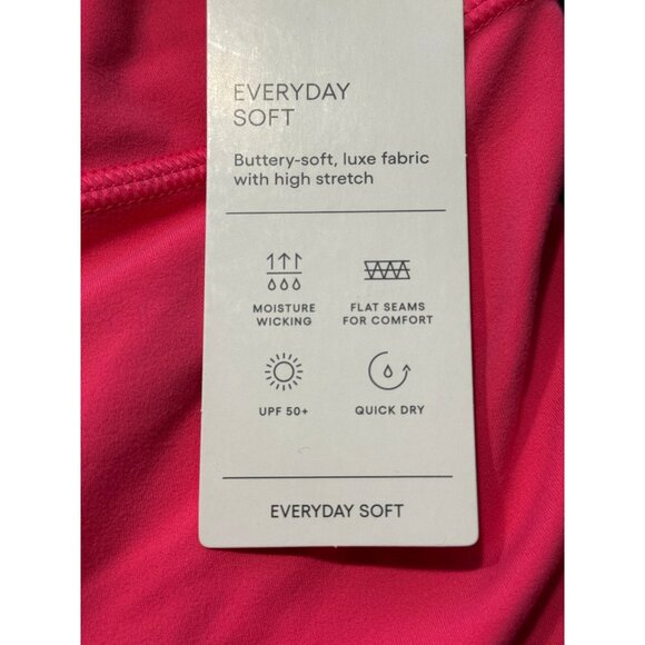 XS - Womens Soft Ultra High-Rise Bike Shorts 6" - All In Motion - Pink - Picture 5 of 10